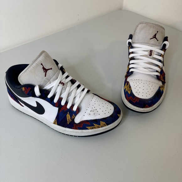 Nike Shoes Mens Size 8 Air Jordan 1 Low SE Nothing But Net 2020 CZ8659-100